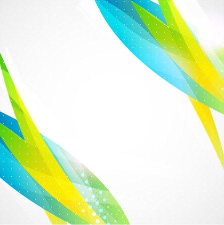 Business abstract wave corporate background.のイラスト素材