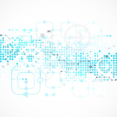Abstract technology business backgroundのイラスト素材