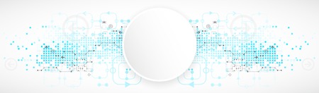 Abstract technological background. Vector illustrationのイラスト素材