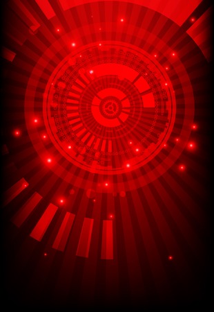 Abstract color technology background/computer technology business backgroundのイラスト素材