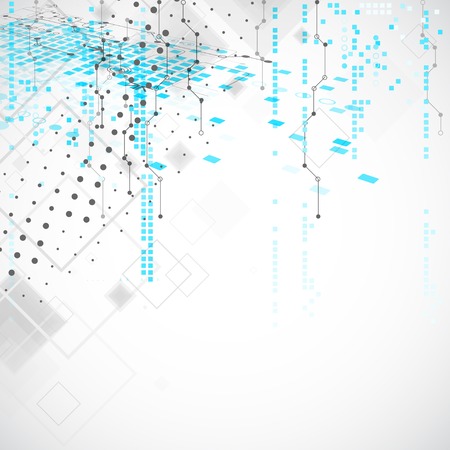 Abstract technology business template background. Vectorのイラスト素材