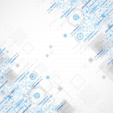 Abstract technology business template background. Vectorのイラスト素材