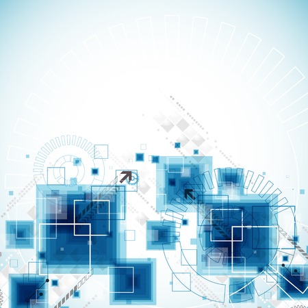 Abstract technology business template background. Vectorのイラスト素材