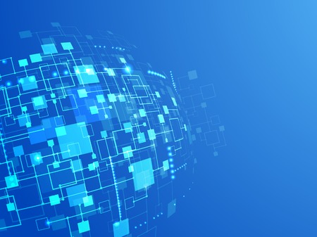 Abstract technology concept of business background. Vectorのイラスト素材