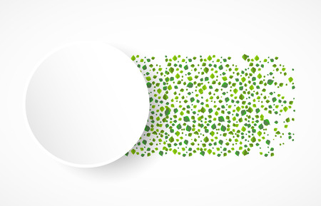 Abstract leaves background.vectorのイラスト素材