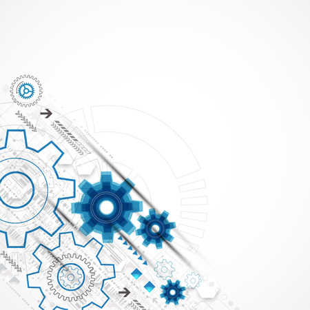 Abstract technology business template background. Vectorのイラスト素材