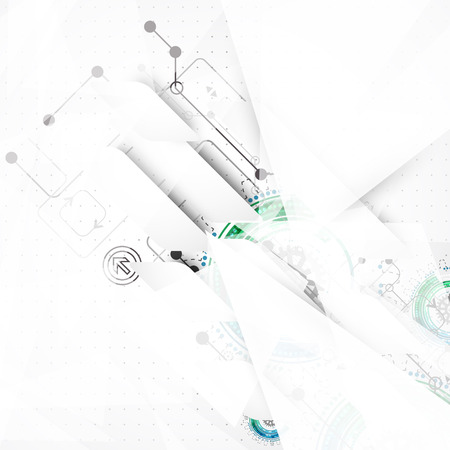Abstract engineering technology background. Vector illustrationのイラスト素材