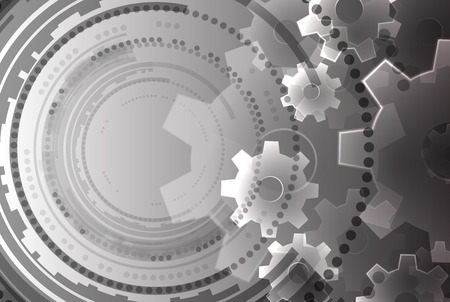 Abstract modern technology backgroundのイラスト素材