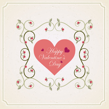 Valentine's day vector background.のイラスト素材