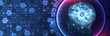Artificial Intelligence concept.