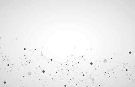 Template for science and technology presentation.のイラスト素材