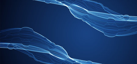 Abstract background. Vector. Illustration of a color wave.