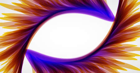 Abstract background with gradient colors with neon lighting.のイラスト素材