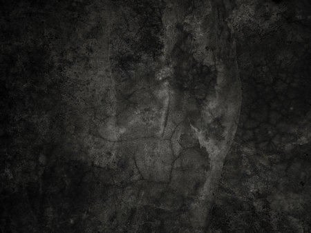 Dark cement wall background in vintage style for graphic design or wallpaper. The pattern of the concrete floor is aged in a retro concept.の写真素材