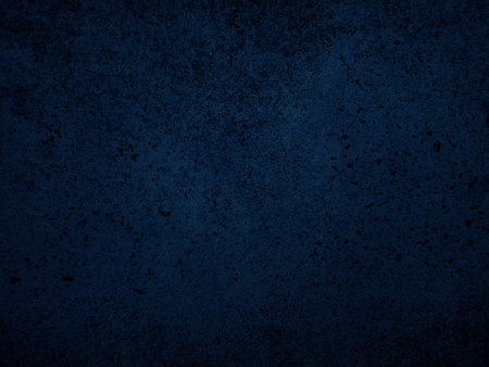 Dark rough cement wall background for graphic design or wallpaper. Grungy black and blue concrete texture in vintage style. The old plaster floor has a mysterious and terrifying age.の写真素材