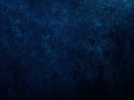 Dark rough cement wall background for graphic design or wallpaper. Grungy black and blue concrete texture in vintage style. The old plaster floor has a mysterious and terrifying age.の写真素材