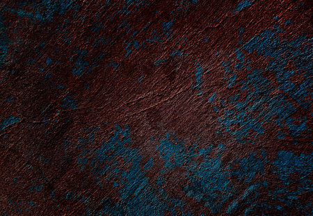 Dark cement wall background in vintage style for graphic design or wallpaper. The pattern of the concrete floor is aged in a retro concept.の写真素材