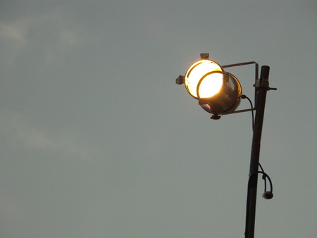 cinema lightsの写真素材