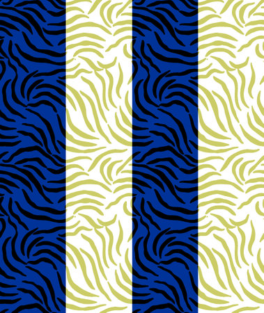 Seamless pattern with striped zebra stripes. Vector illustration.の写真素材