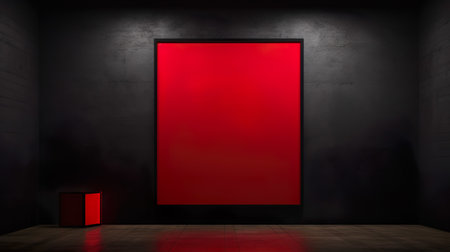 Mockup template inside a modern light room japanese. Generative AIの素材