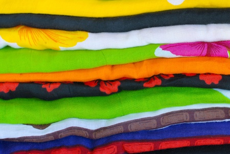 clothes folded.の写真素材