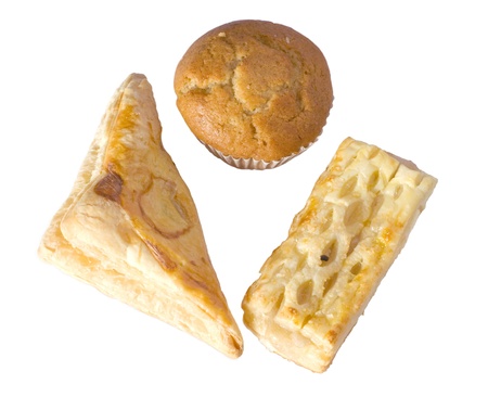 bakery isolate on white backgroundの写真素材