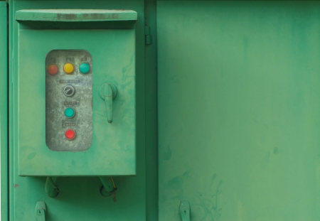 outdoor cabinet for electrical equipmentの写真素材