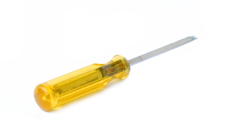 screwdriver  isolated on white 