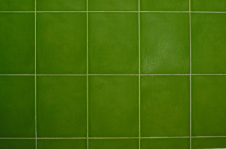 green tile texture for backgroundの写真素材