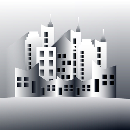 vector building designsのイラスト素材