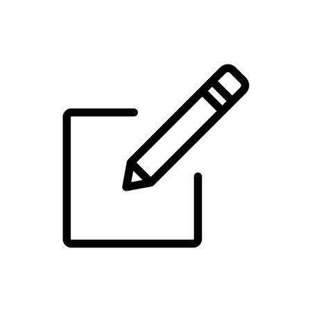 Edit icon vector logo set collection or bundle pack groupのイラスト素材