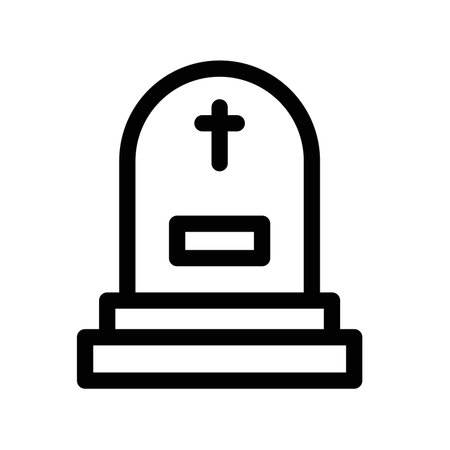 Tombstone icon vector logo set collection or bundle pack groupのイラスト素材
