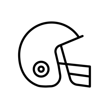 american football helmet icon vector logo set collection for web app uiのイラスト素材