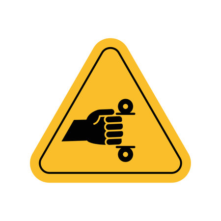 pinched warn sign icon vector   set collection for web app uiのイラスト素材