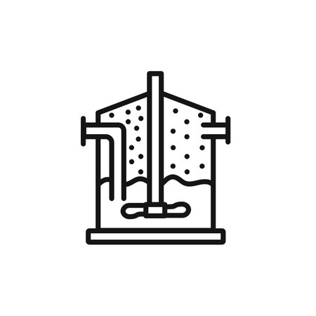 anaerobic digestion biomass icon vector logo set collection for web app uiのイラスト素材