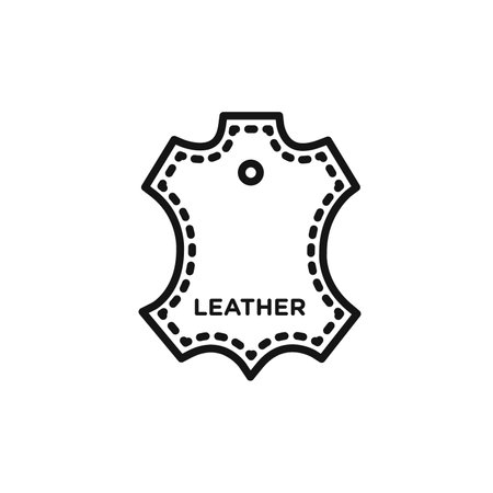 Leather Icon vector logo set collection for web app uiのイラスト素材