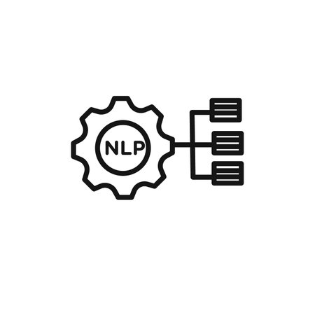 NLP icon vector logo set collection for web app uiのイラスト素材