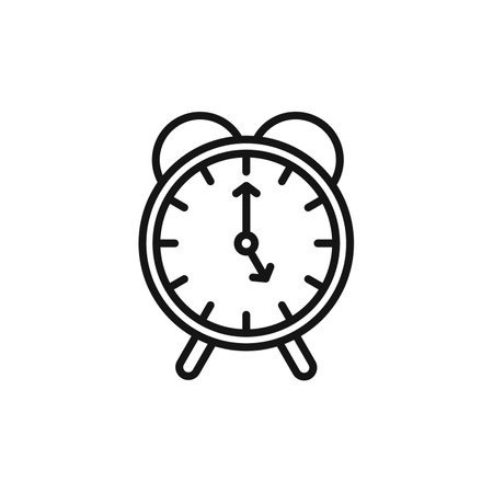 time clock watch icon vector  set collection for web app uiのイラスト素材