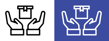 Safe delivery icon.epsのイラスト素材