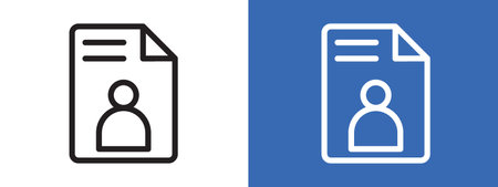 Course completion certificate icon logo sign vector outline in black and white colorのイラスト素材