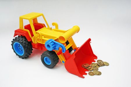 Spending moneyの写真素材