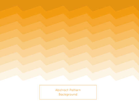 Abstract pattern background, blending style of polygon, wave zigzag style, colorful orange color...