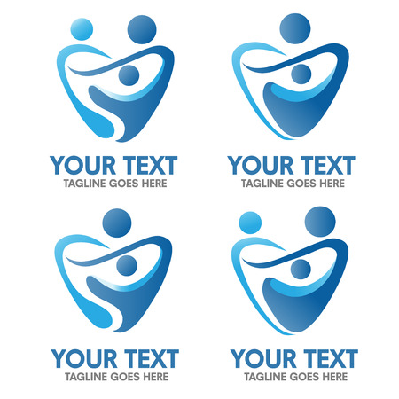 love care family  のイラスト素材