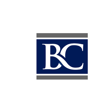 BC letter Business design template logoのイラスト素材