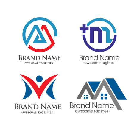 elegant letter M logo elegant letter M logo
