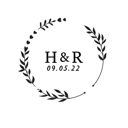 circle Floral frames and borders vector illustration, circle frames for wedding invitations, posters, feminine designs Isolatedのイラスト素材