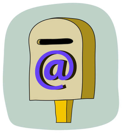 Mailboxのイラスト素材