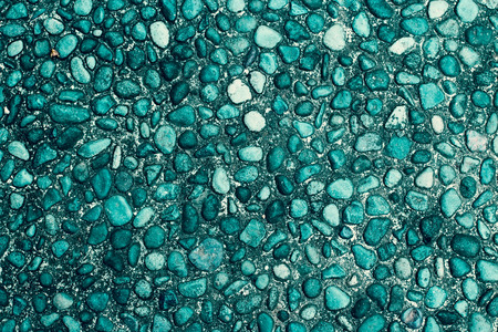 The texture of the stones shining blue. Neon pattern.の写真素材