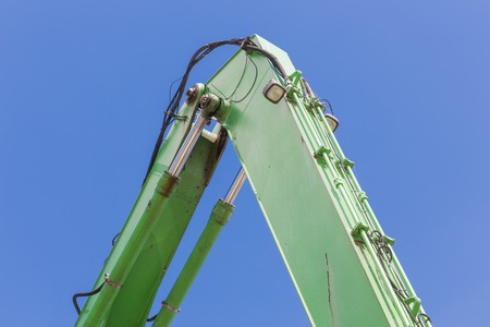 Crane with detail of a jibの写真素材