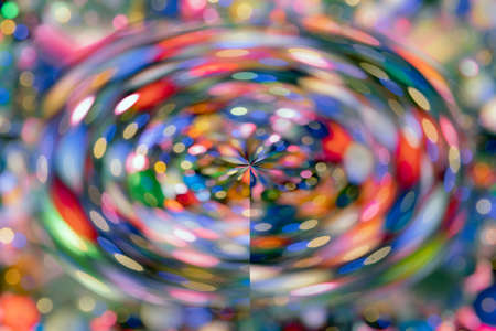 Colorful abstract background image with soft focus blurred marbles